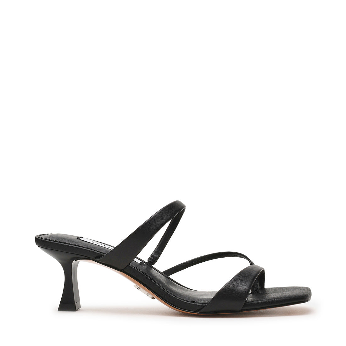 Sandales Ajay en cuir noir