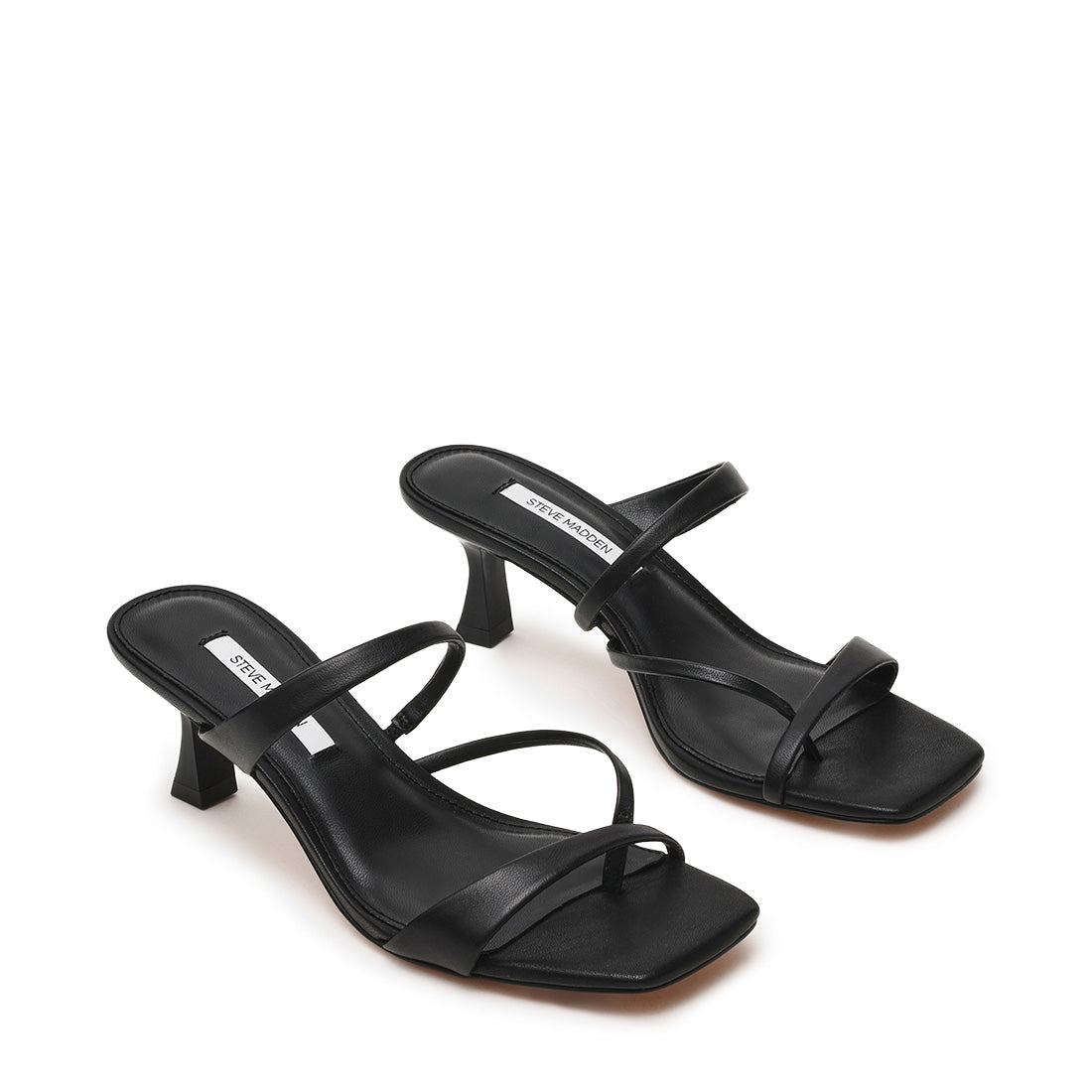 Sandales Ajay en cuir noir