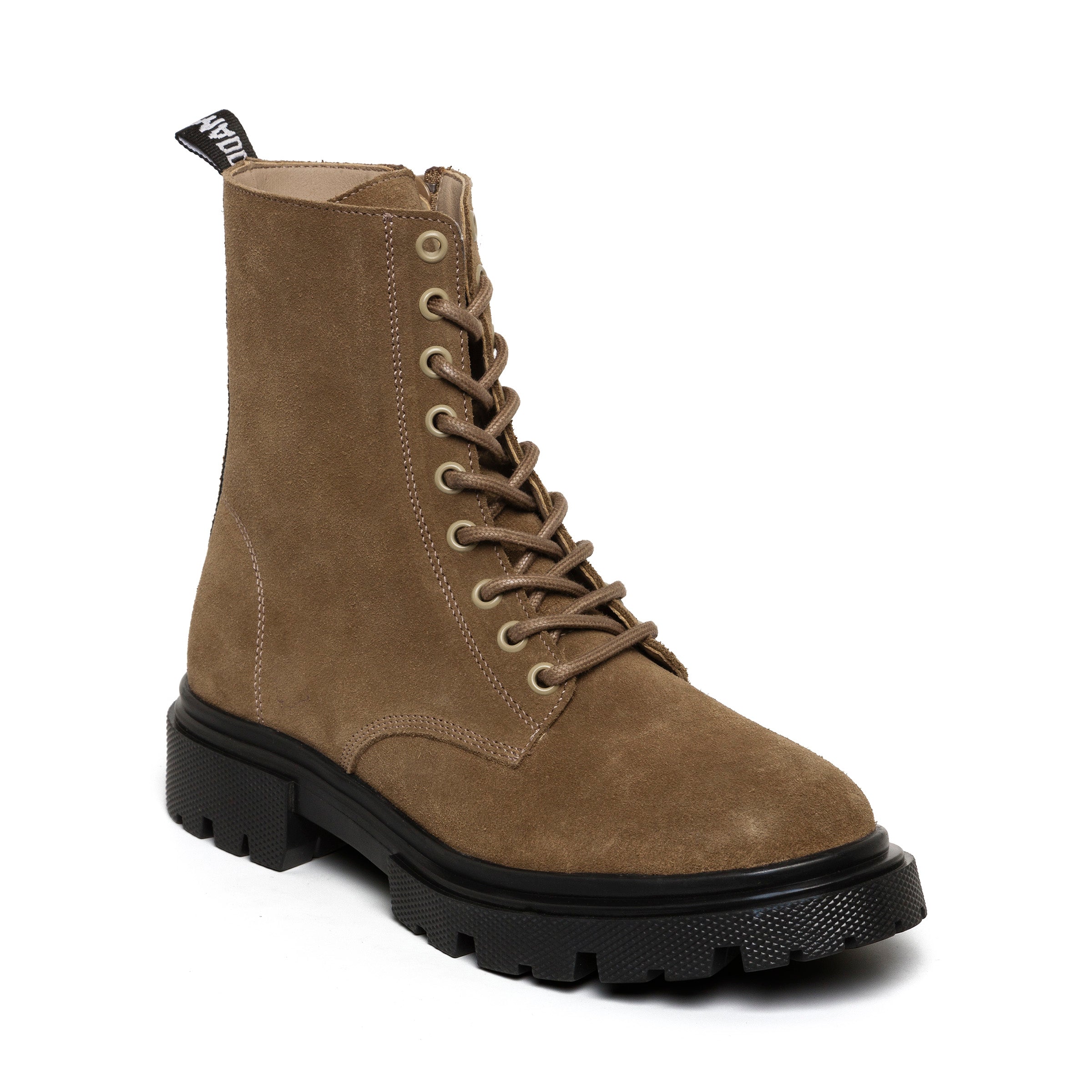 Bottines Rhonda en daim taupe