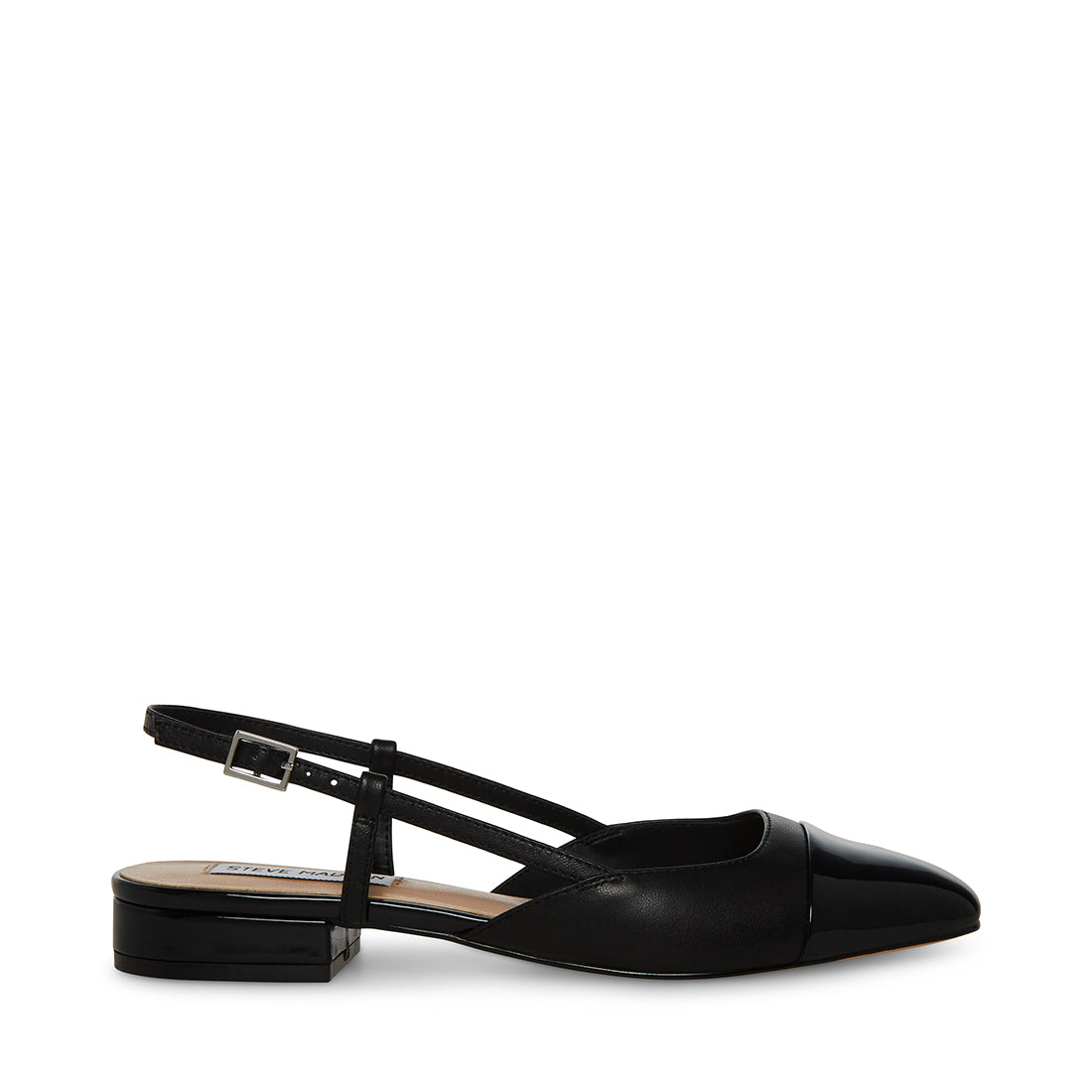Ballerines Belinda en cuir noir