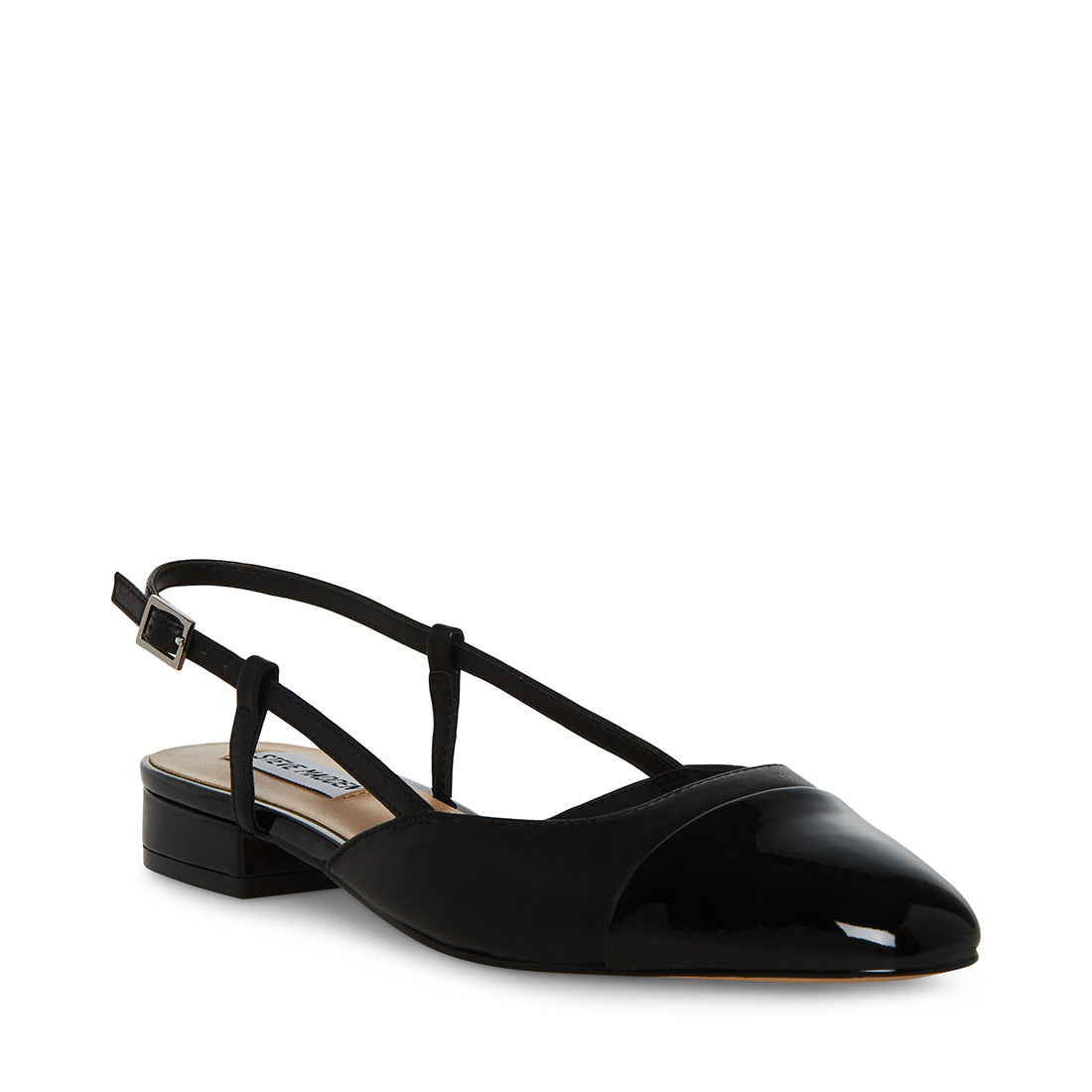 Ballerines Belinda en cuir noir