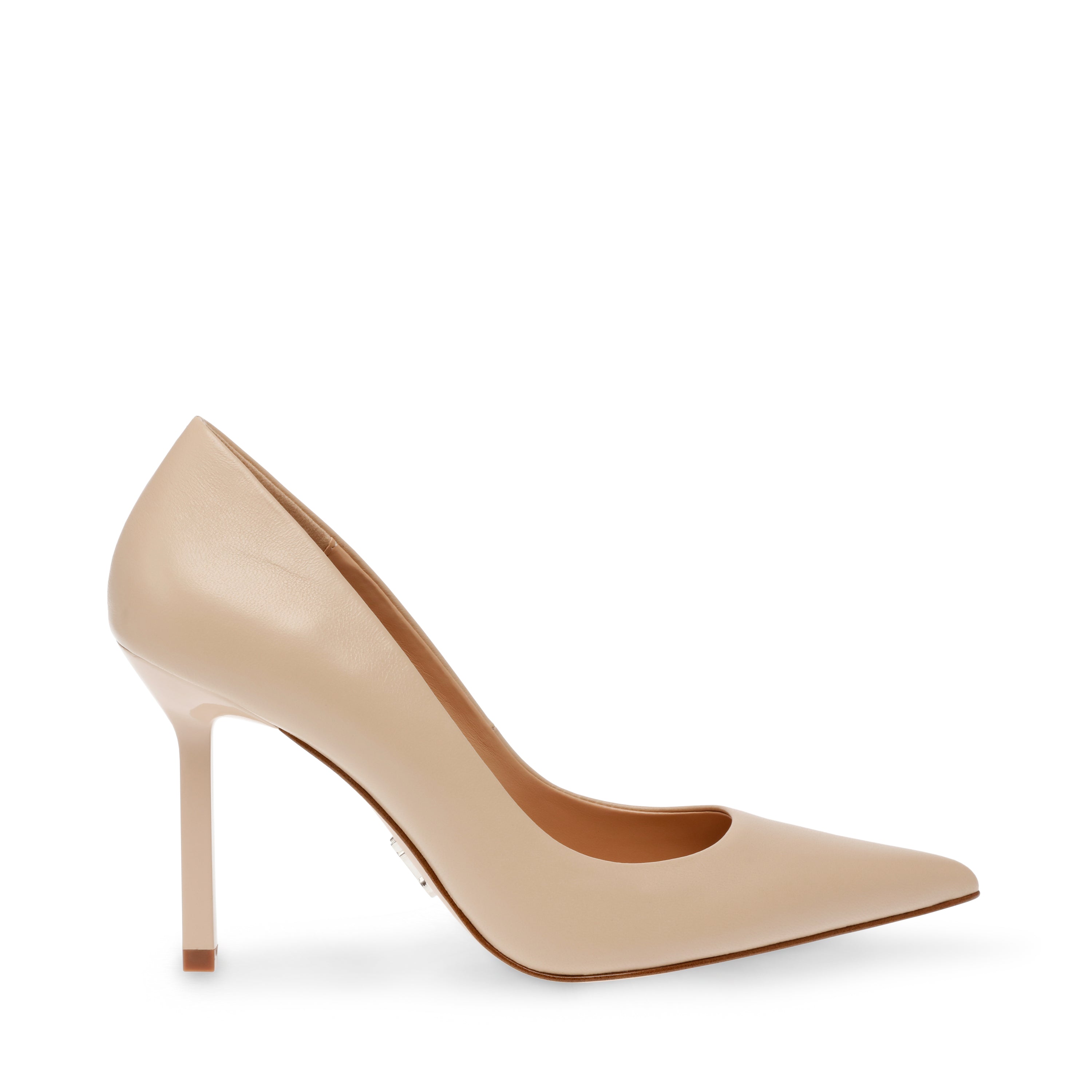 Escarpins classiques en cuir beige