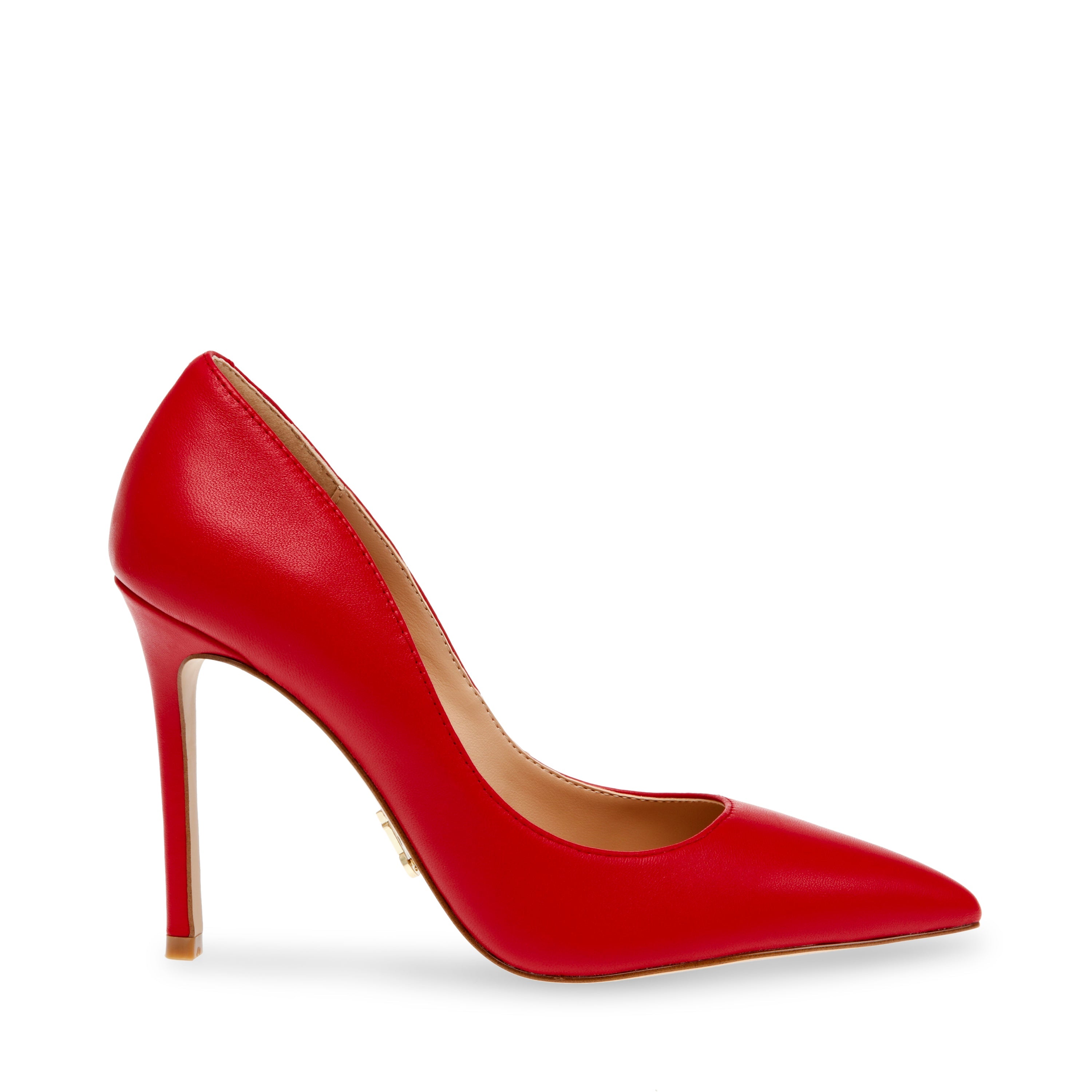 Escarpins Evelyn-E en cuir rouge