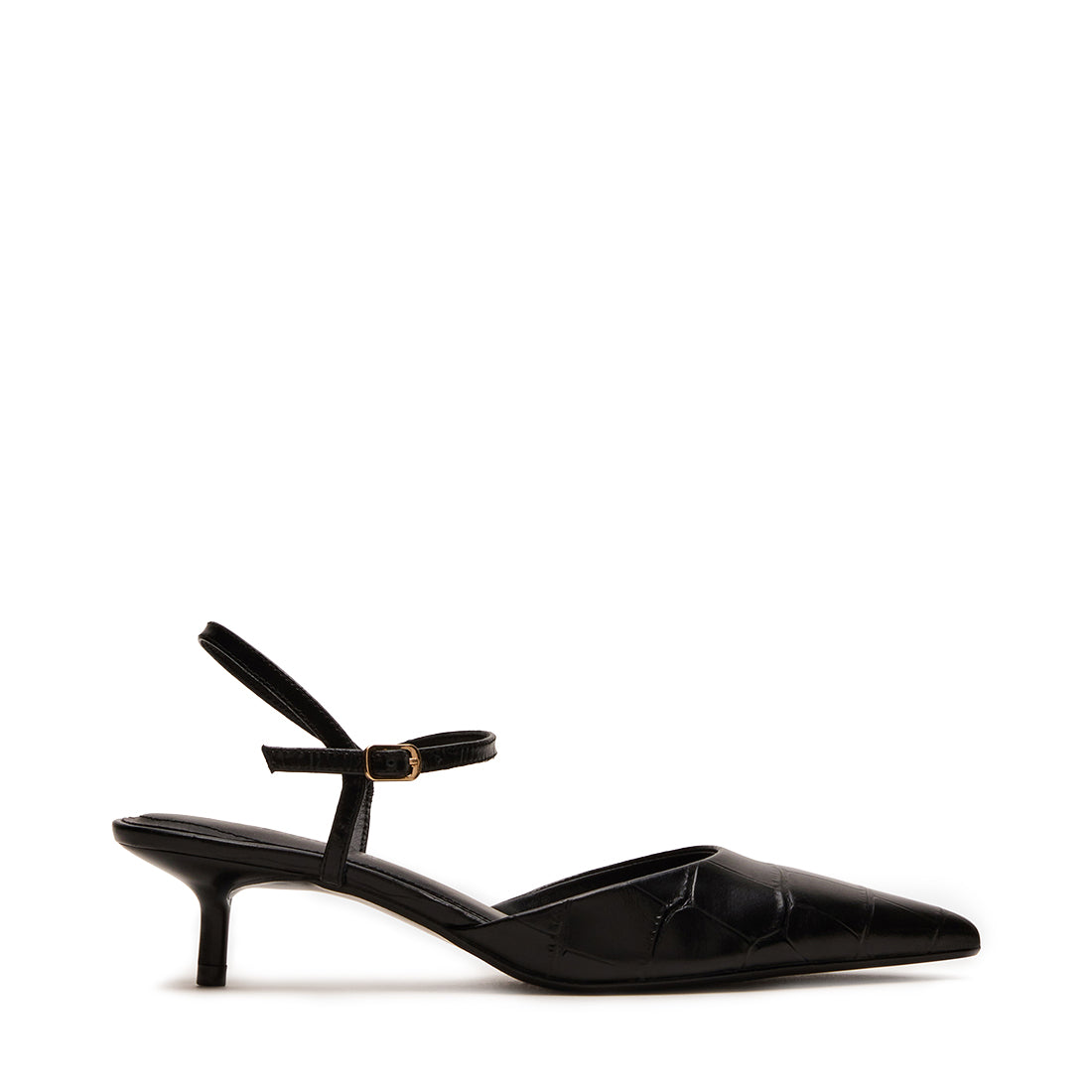 Escarpins Adelaide NOIR CROCO