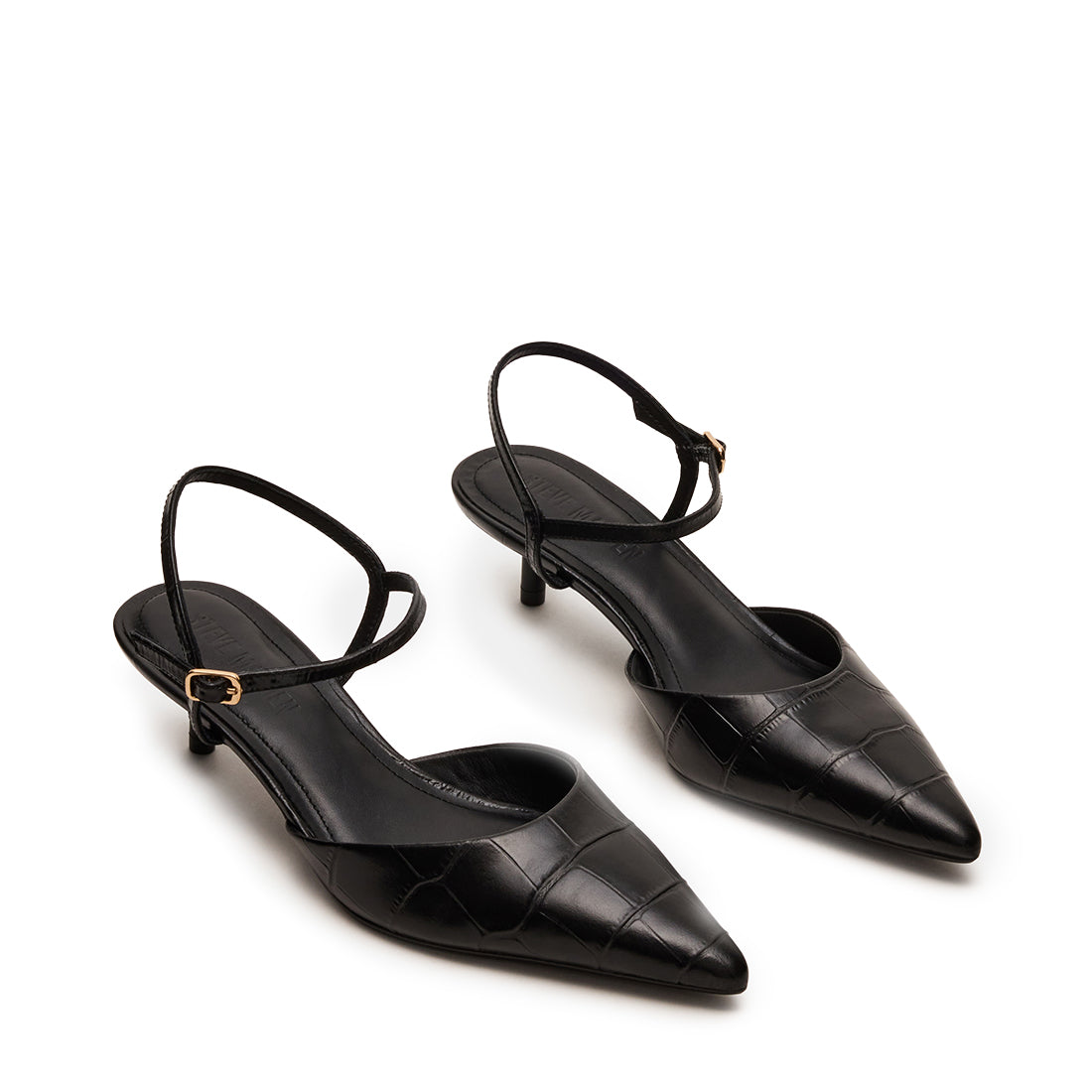 Escarpins Adelaide NOIR CROCO