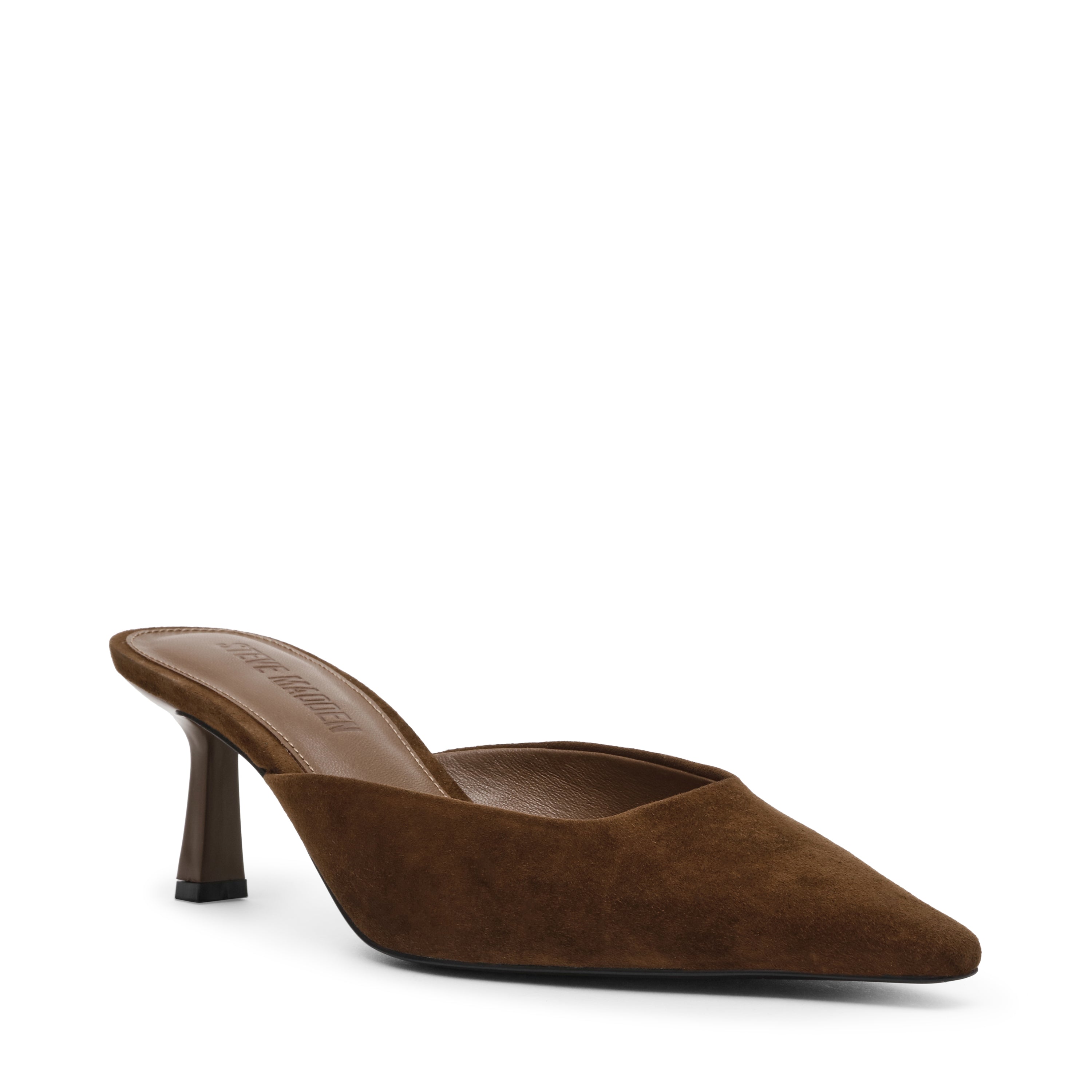 Lisbeth Mule en daim marron